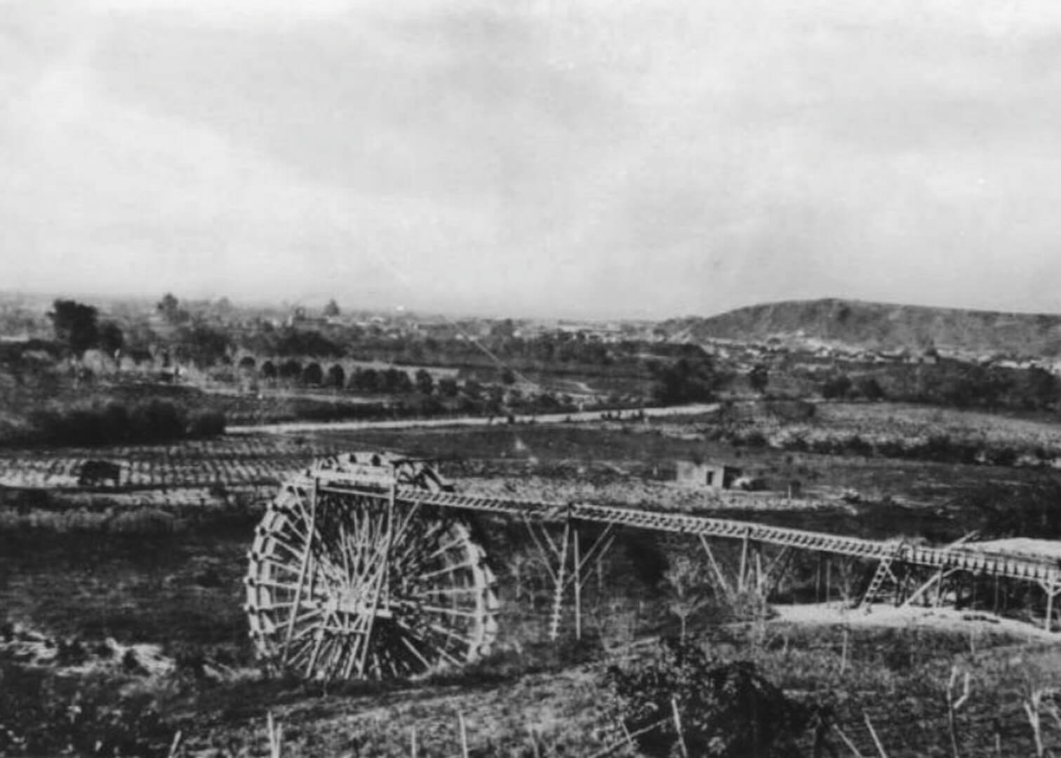 The Solano Street Water Wheel 1863